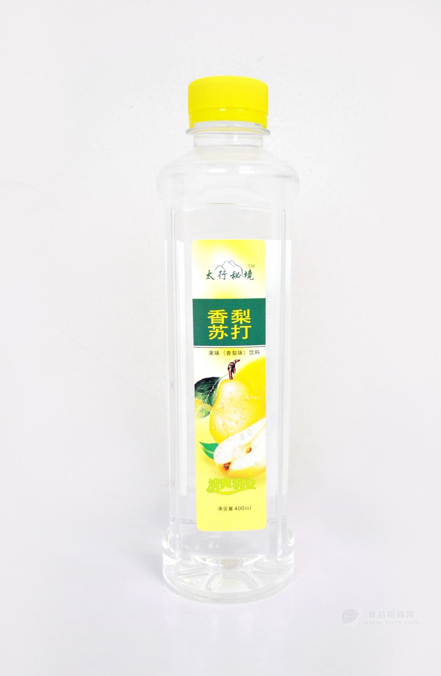 太行秘境香梨果味蘇打水香梨味400ml