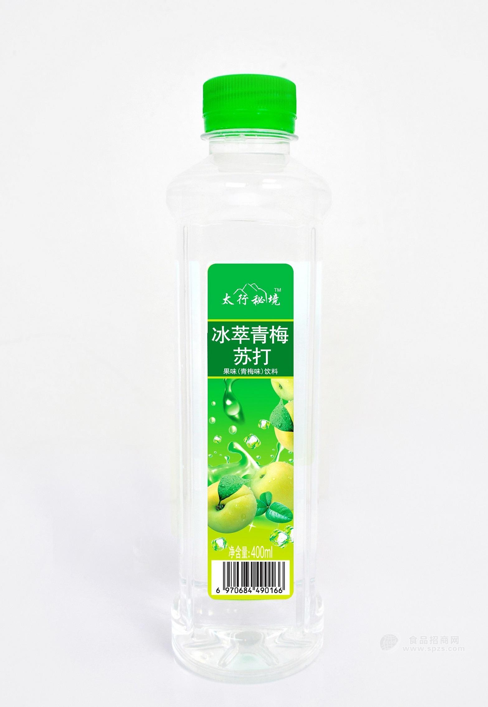 太行秘境冰萃青梅蘇打果味飲料青梅味400ml