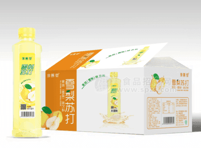 豫善堂雪梨蘇打飲料400ml