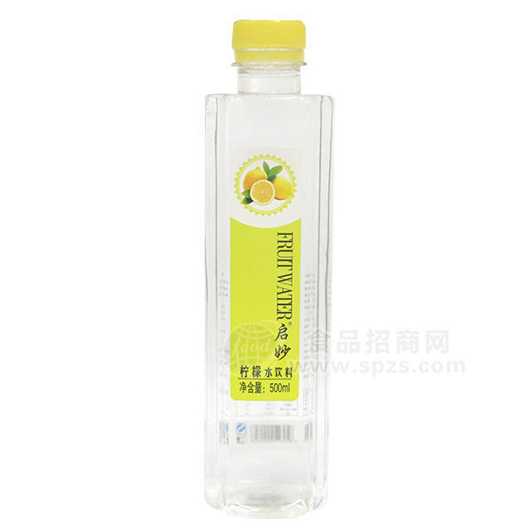 ·启妙 柠檬水 饮料500mL 