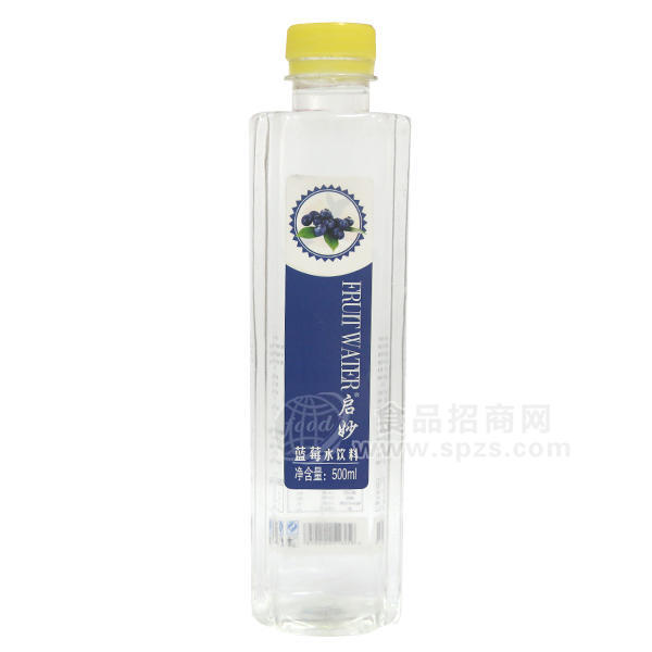 ·启妙 蓝莓水饮料  500mL 