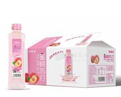 豫善堂蜜桃蘇打 果味飲料400ml