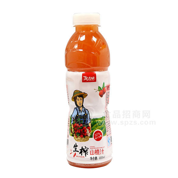 龍力卡 生榨山楂汁 果汁飲品600mL