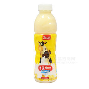 龍力卡 香蕉牛奶  乳味飲料 600mL