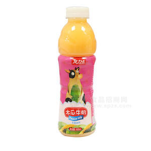 龍力卡 木瓜牛奶  乳味飲料 600mL