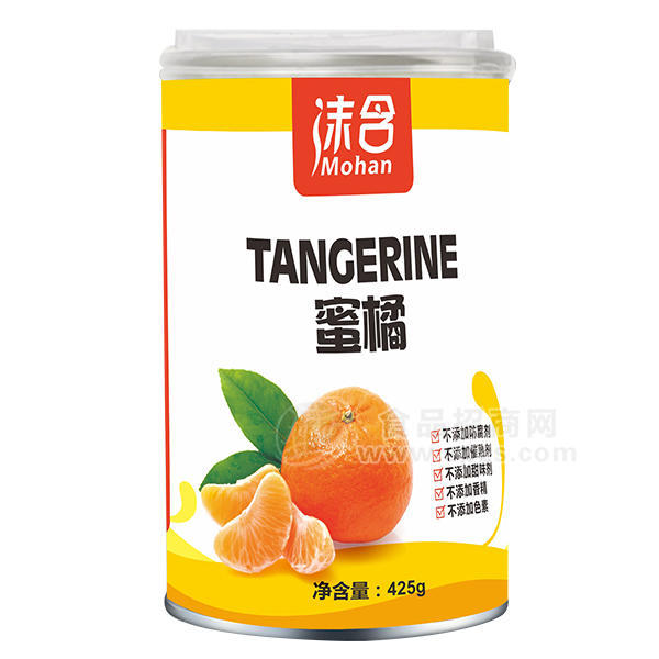 ·沫含蜜橘 橘子罐头820g 