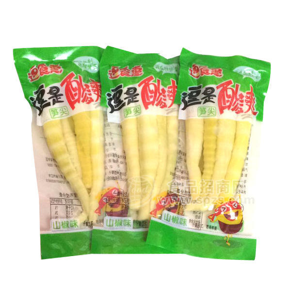 逗食惠 山椒味筍尖  休閑食品