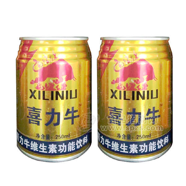 喜力牛維生素能量飲料250ml