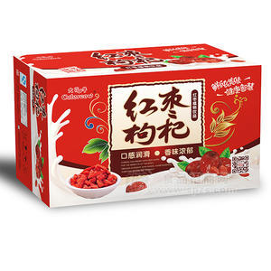 红枣枸杞植物饮品普箱