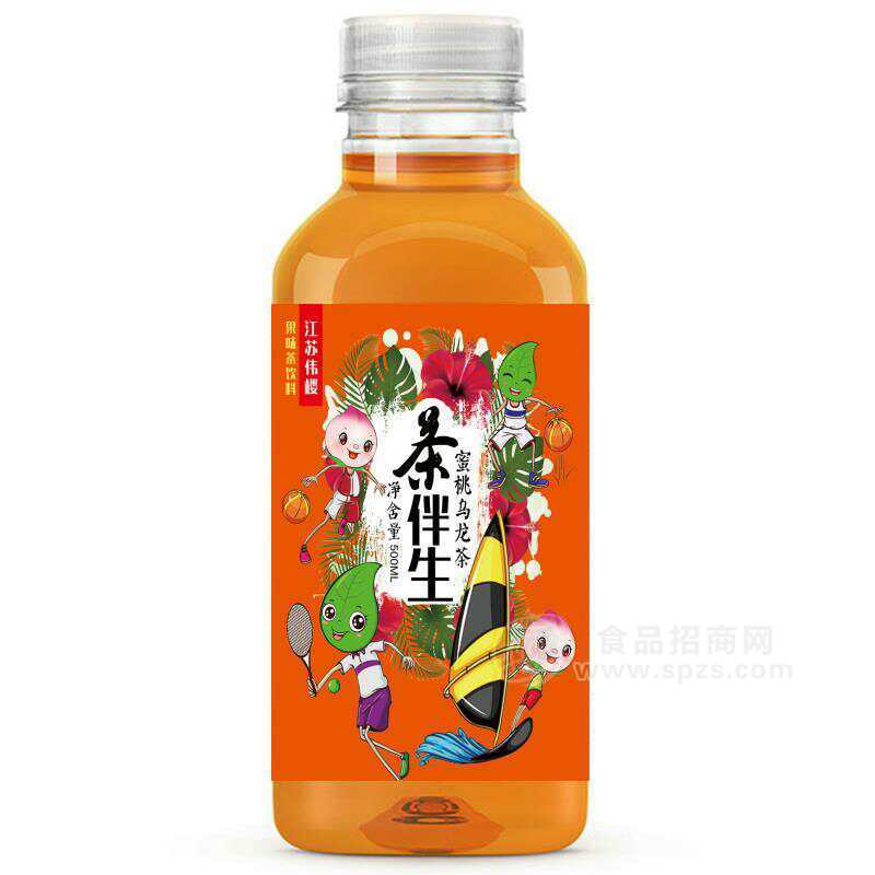 茶伴生蜜桃烏龍茶 果味飲料500ml