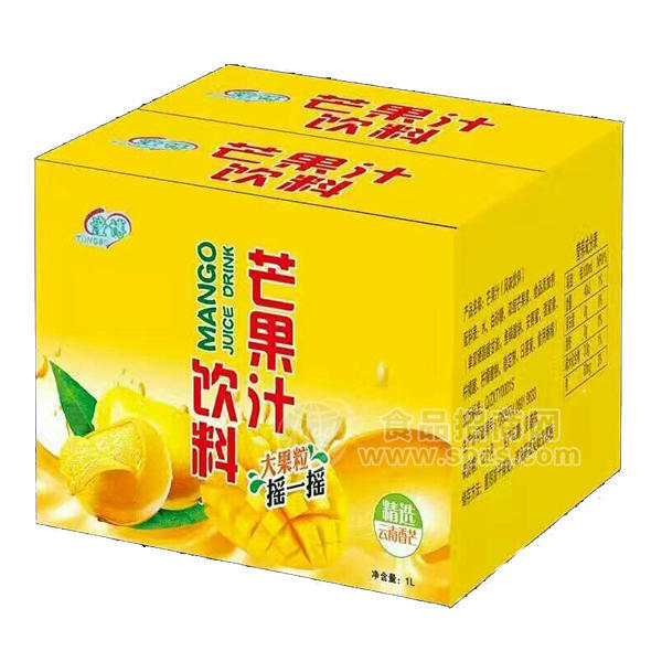 潼博 芒果汁 飲料 1L