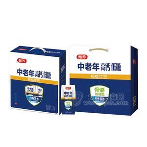 甄養(yǎng)中老年高鈣低糖核桃牛奶復(fù)合蛋白飲品200mlx12盒