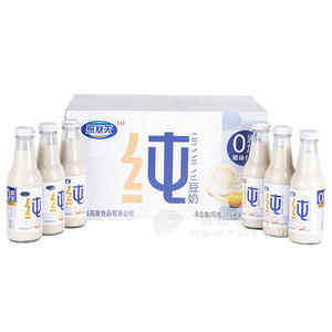 燕塞关纯豆奶植物蛋白饮料275mlx24瓶