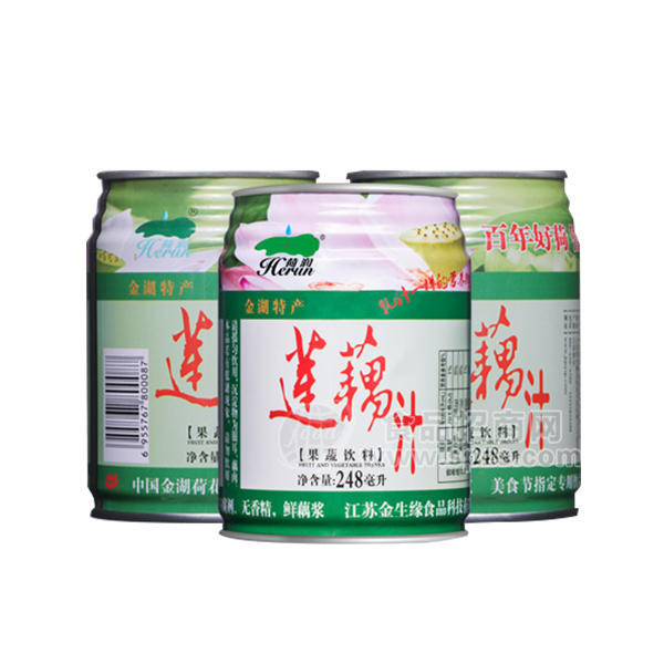 荷潤 蓮藕汁 果蔬飲料 248mL