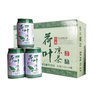 荷潤 涼茶 草本植物飲料 310mLx24罐