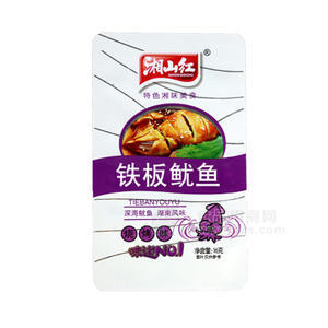 湘山紅鐵板魷魚 燒烤味16g