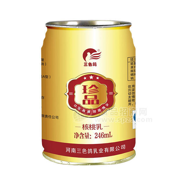 三色鴿  珍品 核桃乳植物蛋白飲料246mL