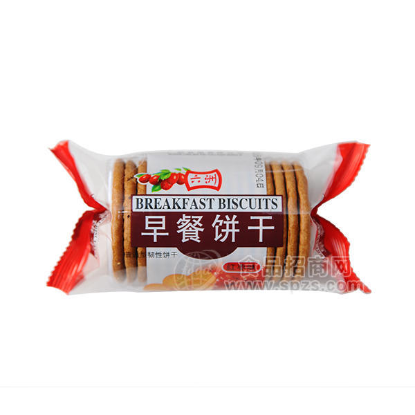 · 六洲  红枣味 早餐饼干  