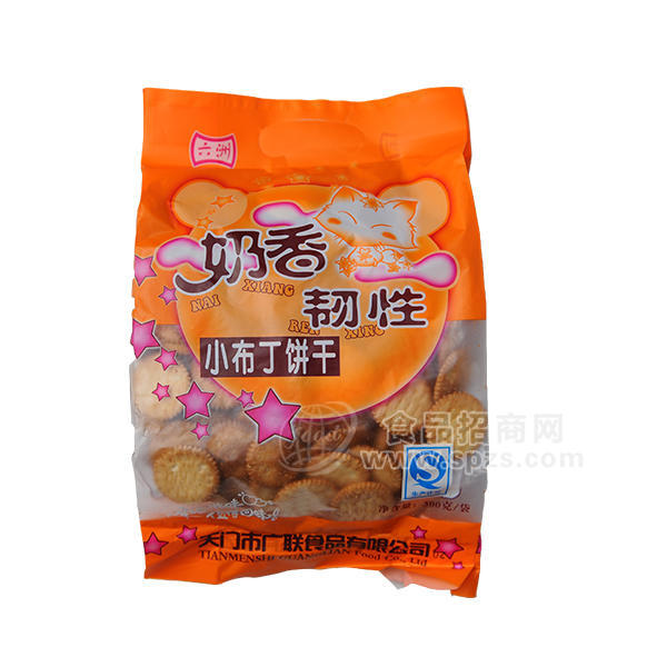 ·六洲 奶香韧性 小布丁饼干 