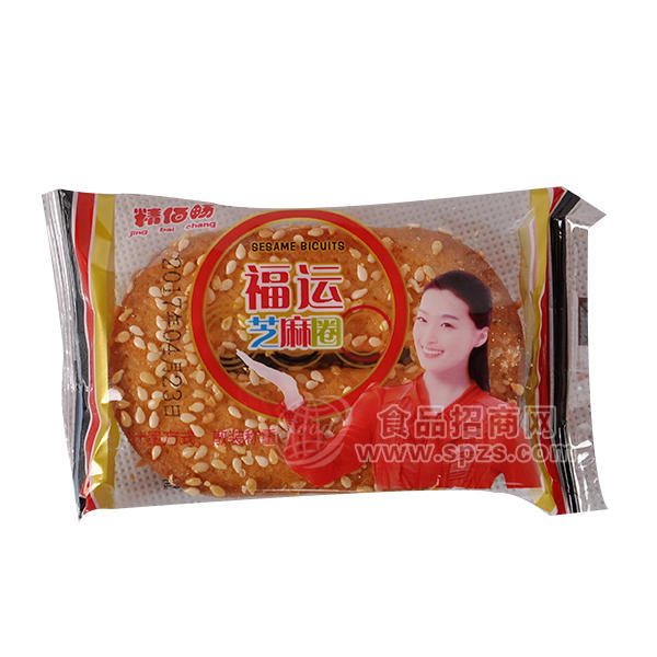 ·精佰畅 芝麻圈  饼干 
