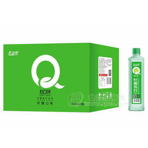 关山雪轻口味柠檬苏打水饮料400mlx24瓶招商