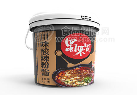 蜀來寶川味酸辣粉醬半固態(tài)復合調(diào)味料