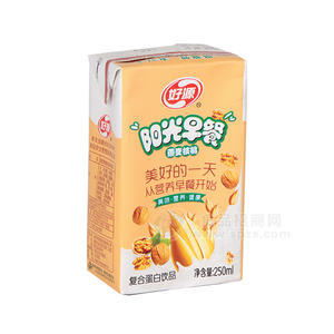 好源阳光早餐燕麦核桃早餐奶250ml