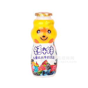 好源鈣+鋅兒童成長牛奶飲品藍(lán)莓味200ml