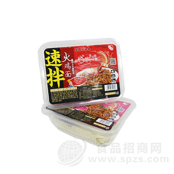 华田牛中牛速拌火鸡面 方便食品230g