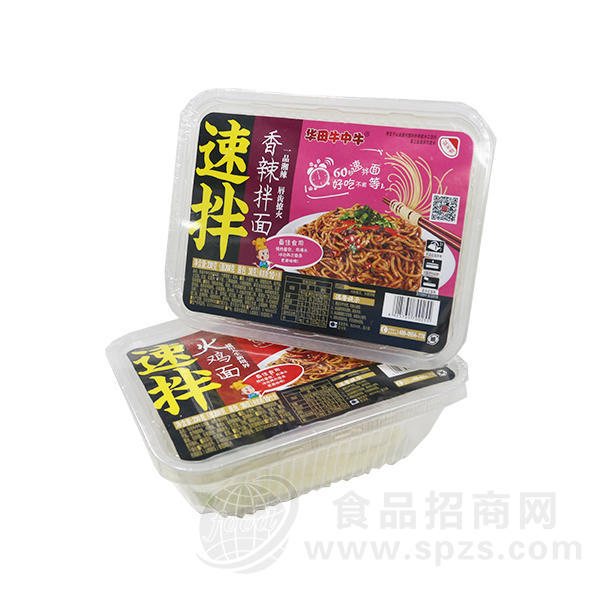 华田牛中牛香辣拌面 方便食品 230g