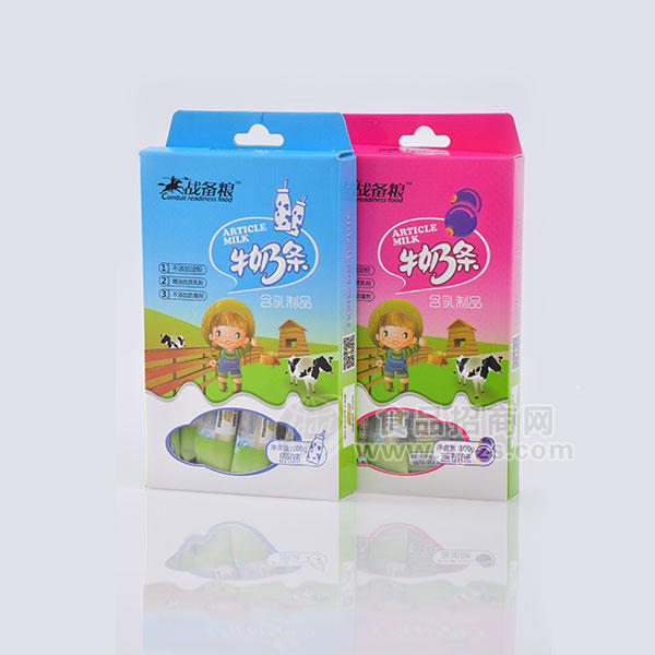 战备粮蓝莓味牛奶条含乳制品100g