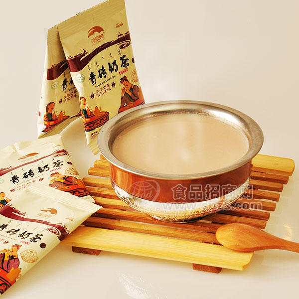 ·草原晨曲青砖奶茶 