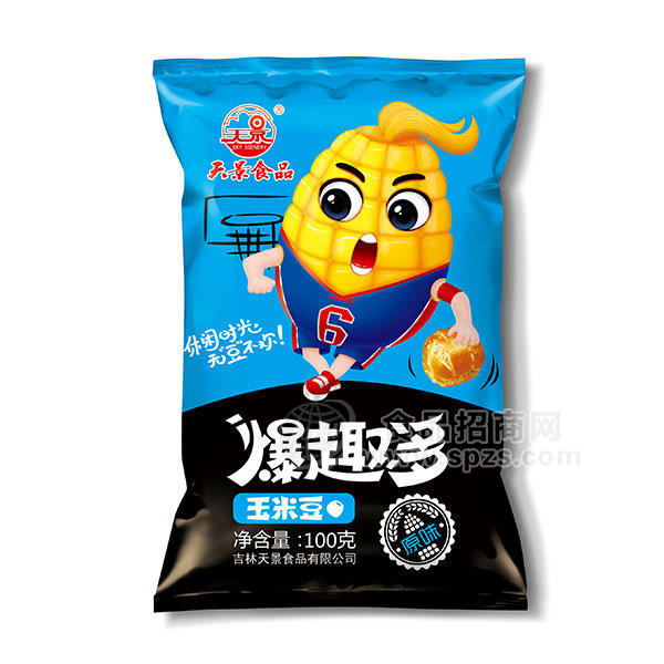 天景食品爆趣多原味玉米豆100g