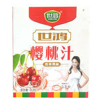 世鸿樱桃汁果汁饮料1Lx6瓶