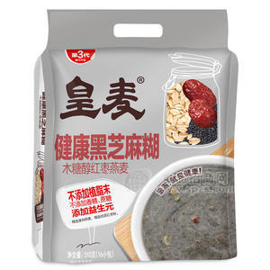 木糖醇红枣燕麦黑芝麻糊510g