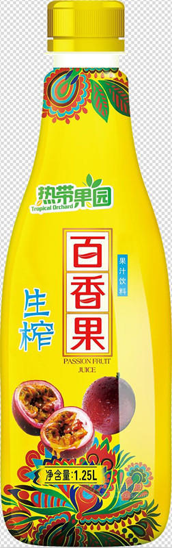 熱帶果園百香果生榨果汁飲料1.25L