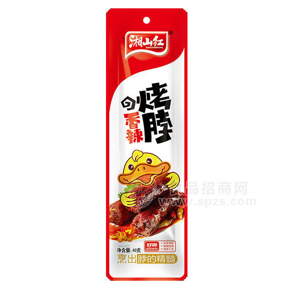 湘山紅香辣烤脖 鴨脖40g