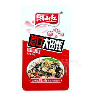 湘山红惹口大田螺 香辣味16g