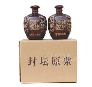 功成天下酒-箱装坛子酒