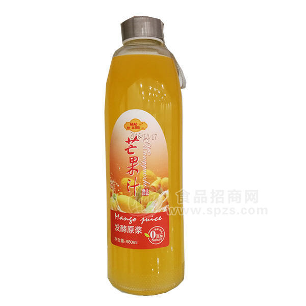 妙蕊 芒果汁饮品980mL