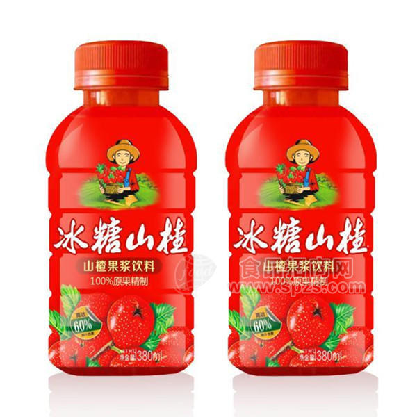 冰糖山楂山楂果漿飲料380ml