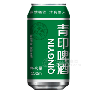 青島印象青印啤酒330ml