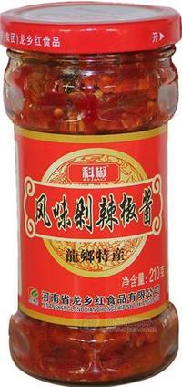 科椒 風(fēng)味剁辣椒醬210g