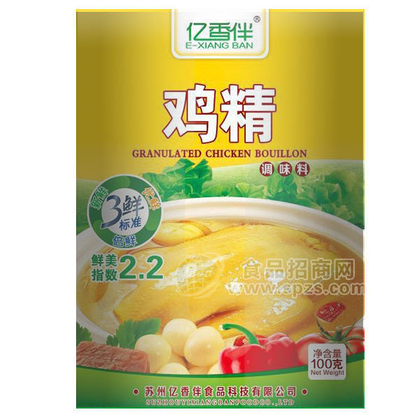 亿香伴土鸡精调味料100g