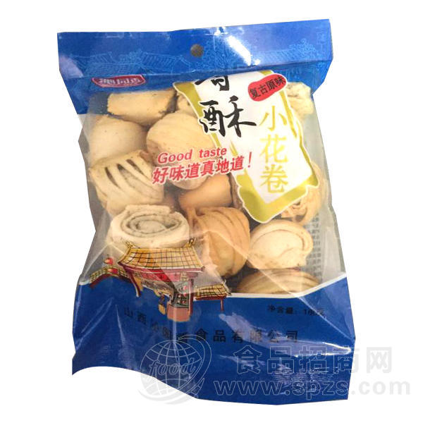 沁园香香酥小花卷复古原味180g