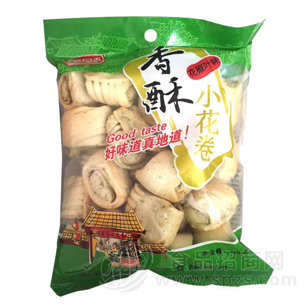 沁园香香酥小花卷花椒叶味180g