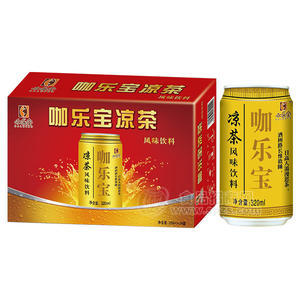 咖樂(lè)寶涼茶飲料 320mlx24罐