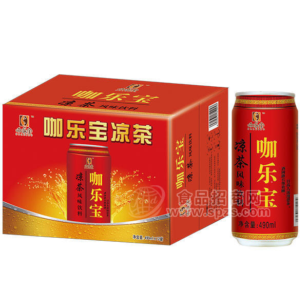 咖樂寶涼茶飲料 490mlx12罐