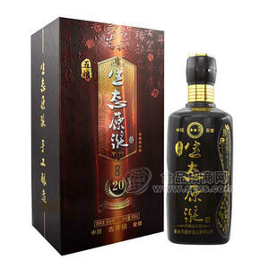 五粮生态原浆浓香型白酒 20年窖龄500ml