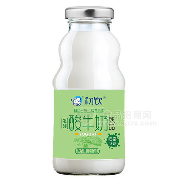 初饮  哈密瓜味发酵酸牛奶乳饮品248mL